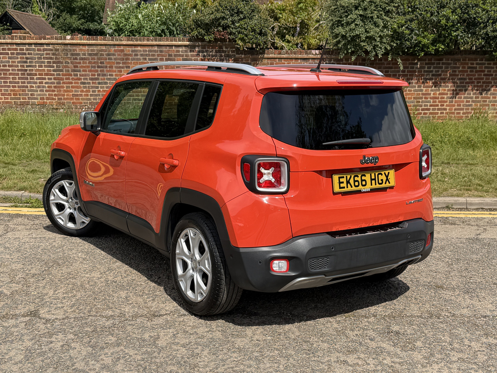Jeep Renegade 1.6 Multijet Limited EK66HGX Orange #4