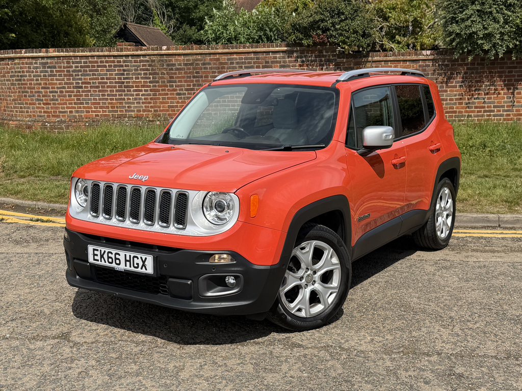 Jeep Renegade 1.6 Multijet Limited EK66HGX Orange #6