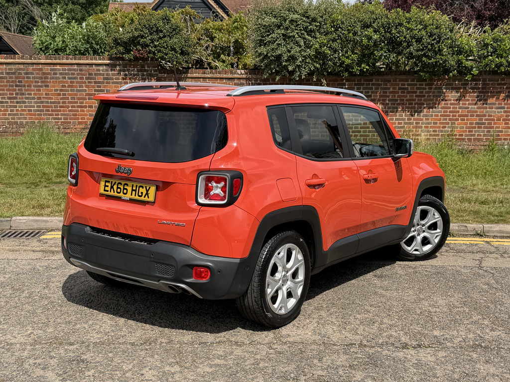Jeep Renegade 1.6 Multijet Limited EK66HGX Orange #2
