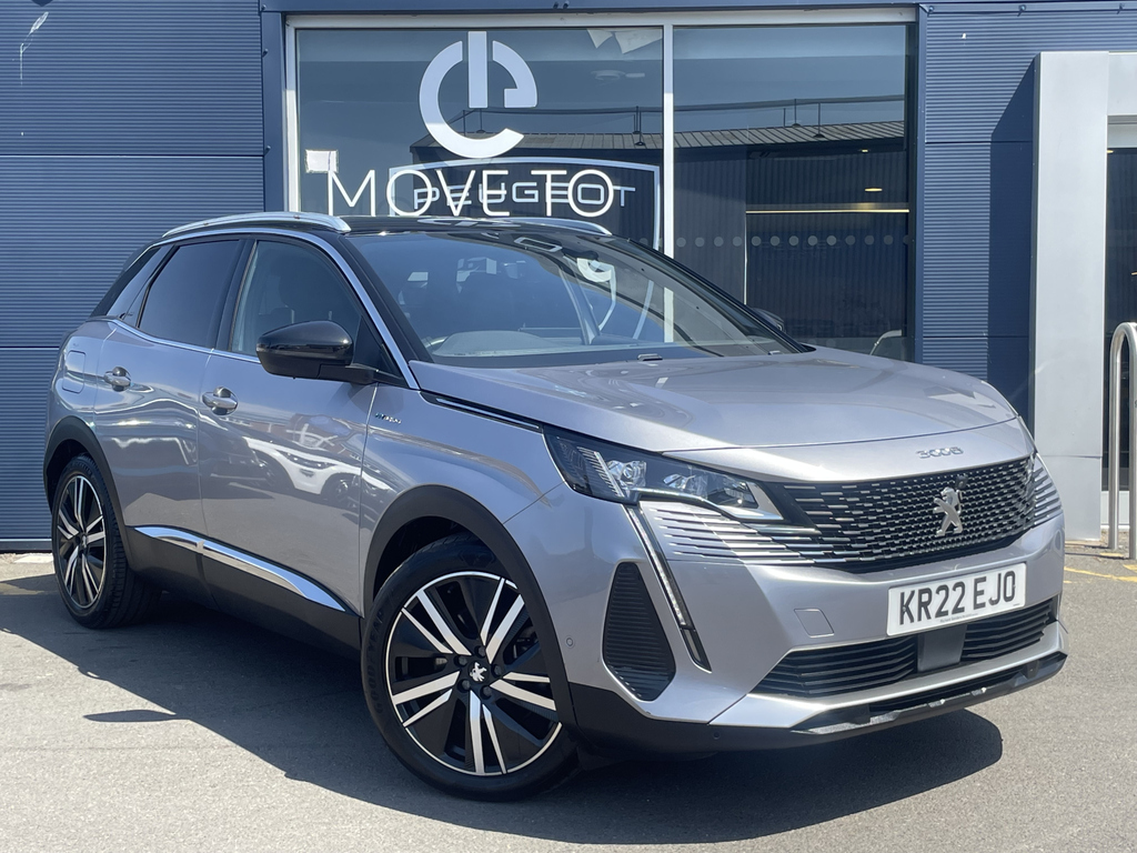 Peugeot 3008 1.6 Hybrid4 300 Gt E-eat8 Grey