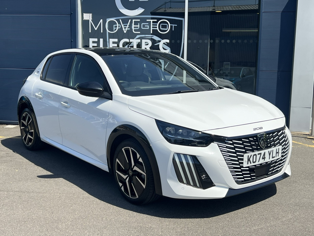Peugeot 208 1.2 Puretech 100 Gt White