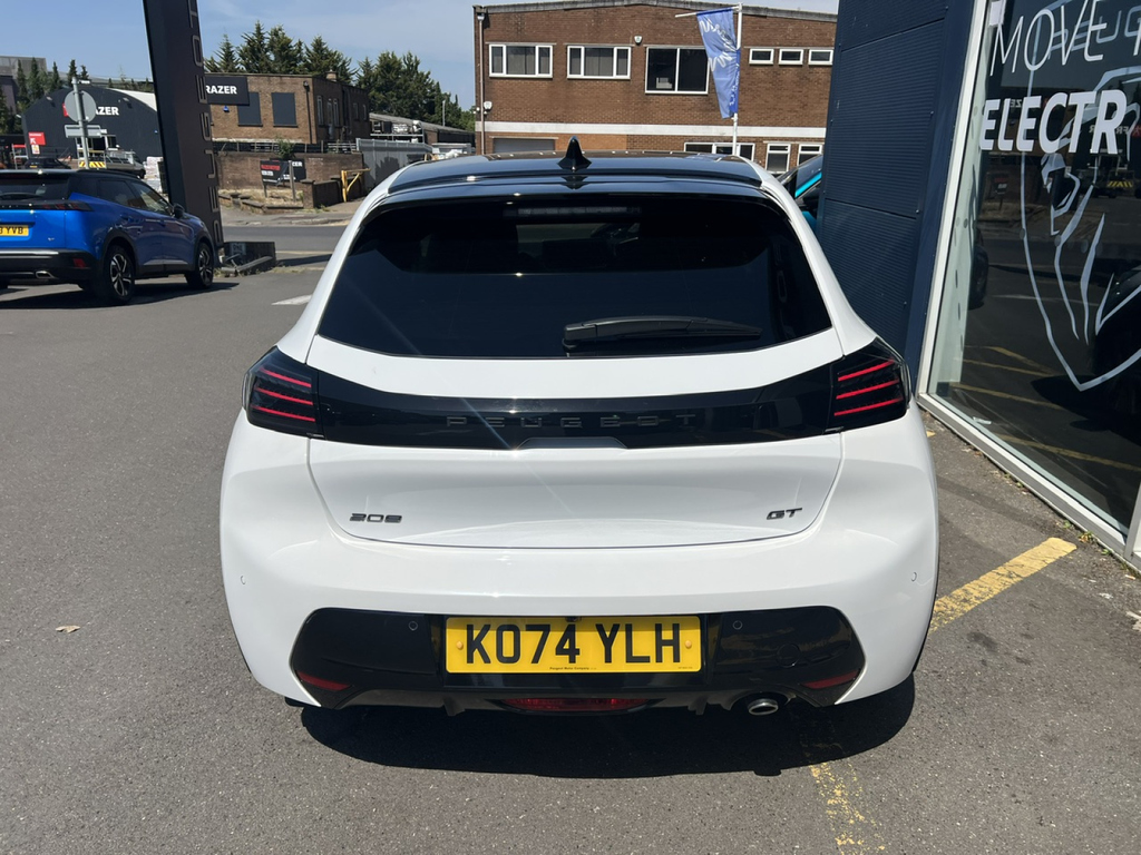 Peugeot 208 1.2 Puretech 100 Gt KO74YLH White #2