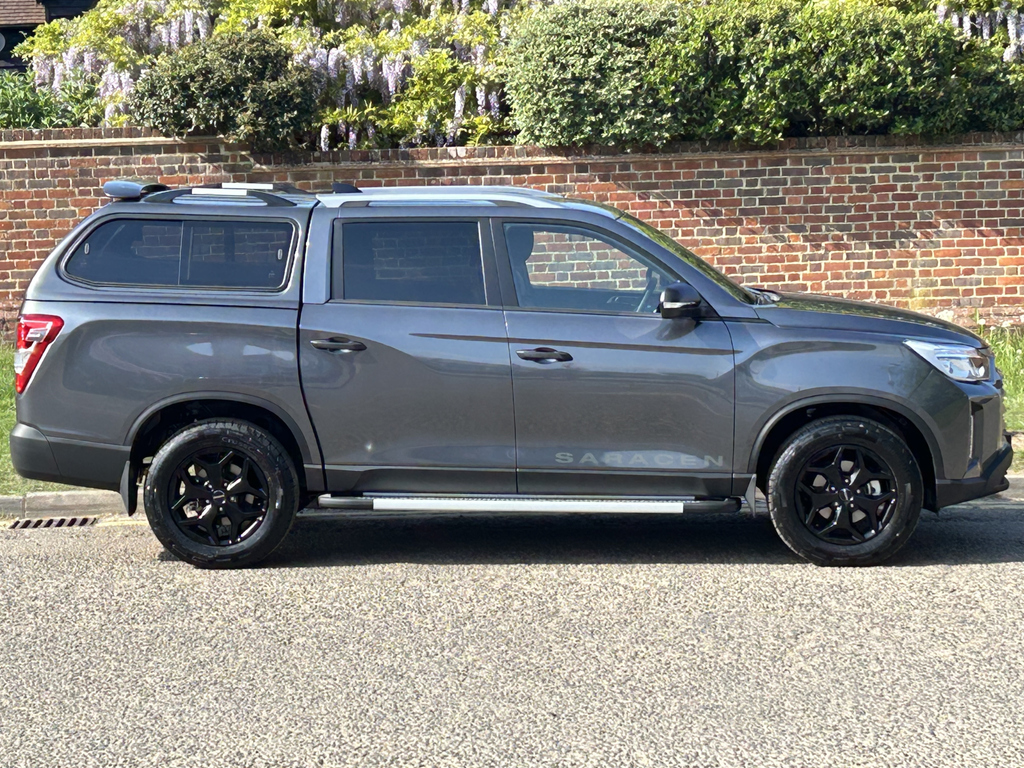 SsangYong Musso 2.2 Double Cab Pick Up Saracen LT25ZBR Grey #6