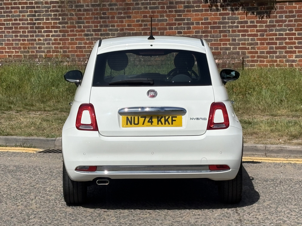 Fiat 500 1.0 Mild Hybrid Top NU74KKF White #2