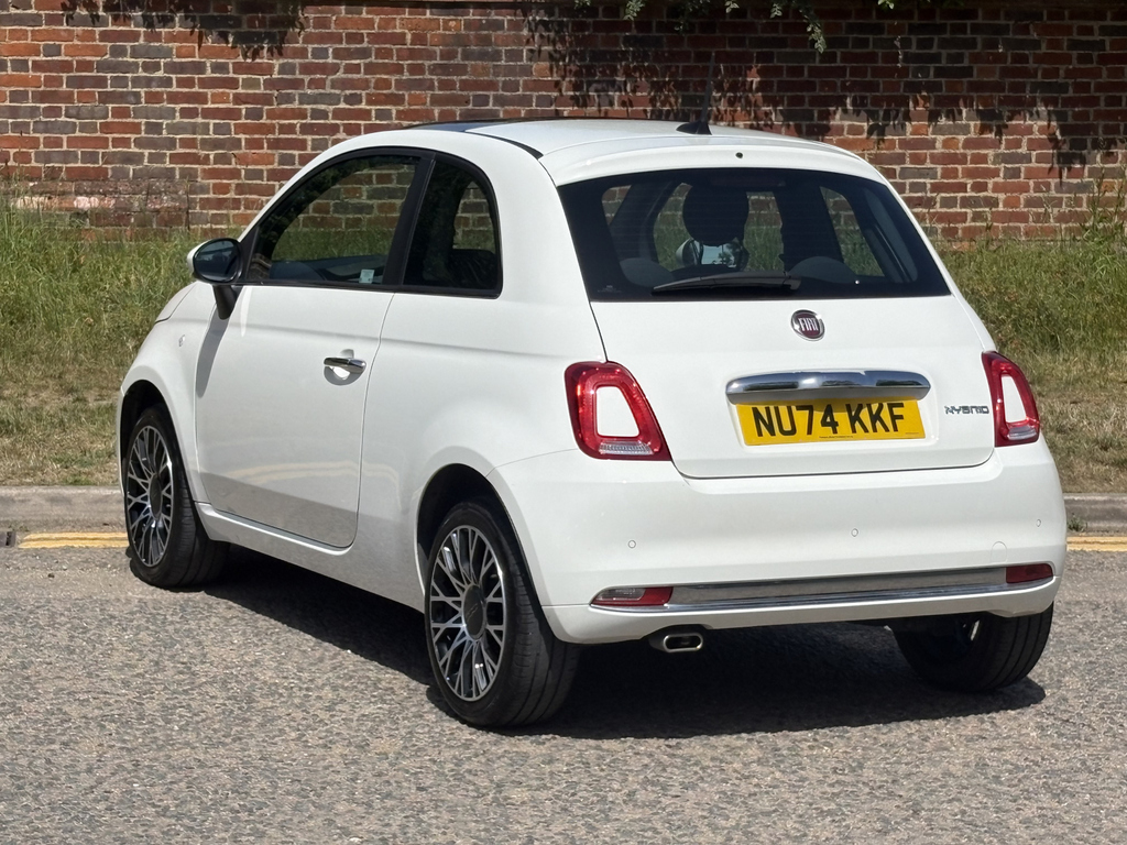 Fiat 500 1.0 Mild Hybrid Top White