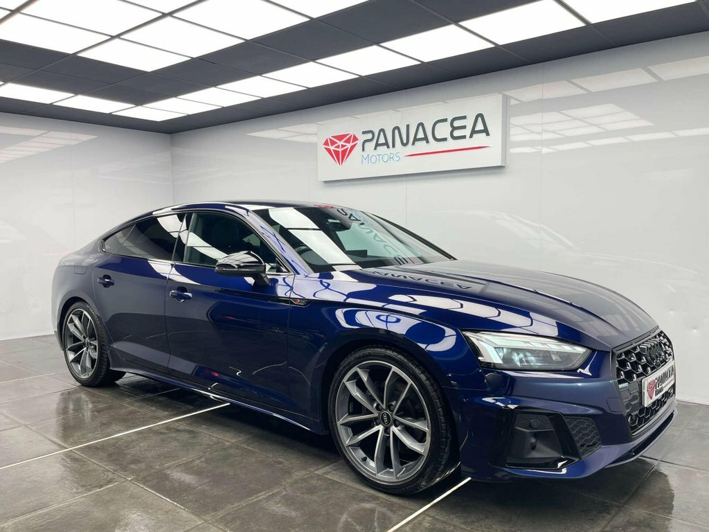 Audi A5 2L S Line DE72KTP Blue #5