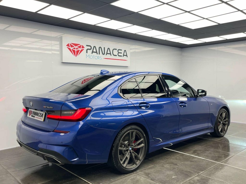 BMW 3 Series Saloon GV21YHJ Blue #5
