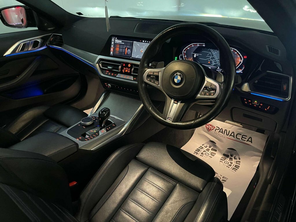 BMW 4 Series 2L M Sport YE21OKW Black #2