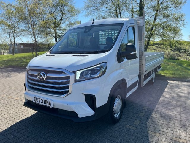 Maxus Deliver 9 2.0 D20dropside Rwd L3 Euro 6 GU73RNA White #3