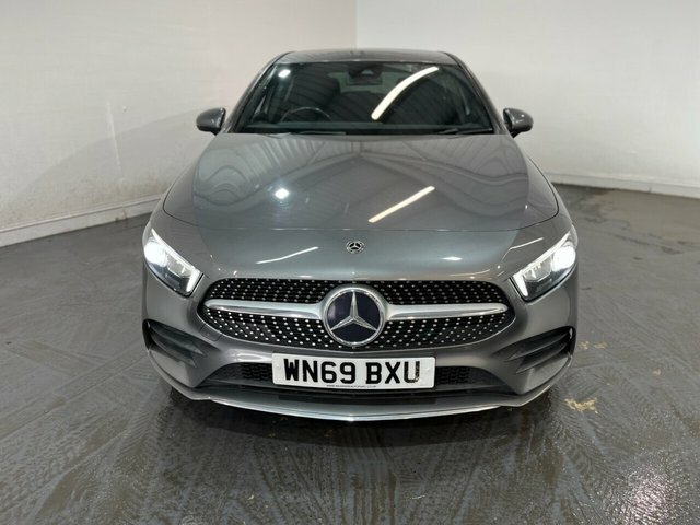 Mercedes-Benz A Class 2.0 A200d Amg Line Hatchback 8G-dct Eur WN69BXU Grey #2