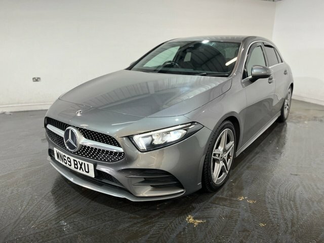 Mercedes-Benz A Class 2.0 A200d Amg Line Hatchback 8G-dct Eur WN69BXU Grey #3