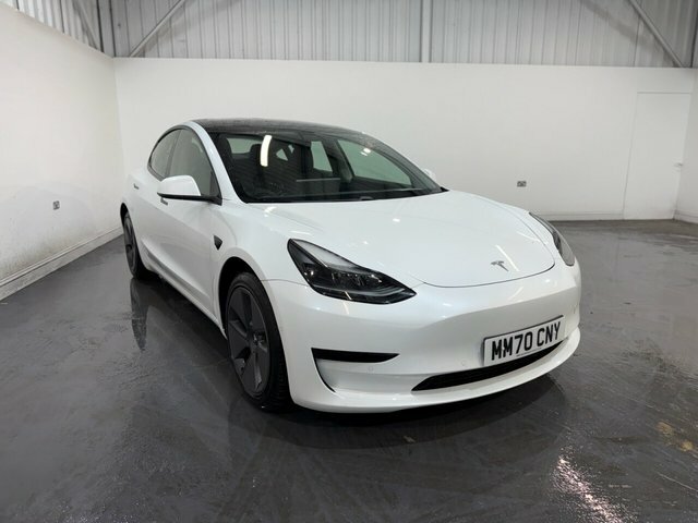 Tesla Model 3 Standard Range Plus Saloon Rwd White