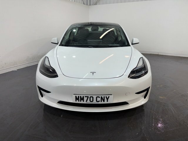 Tesla Model 3 Standard Range Plus Saloon Rwd MM70CNY White #2