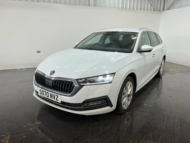 Skoda Octavia 1.5 Tsi Act Se L First Edition Estate M SO70NVZ White #3