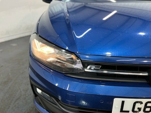 Volkswagen Polo 1.0 Tsi Gpf R-line Hatchback Eur LG69NUH Blue #5