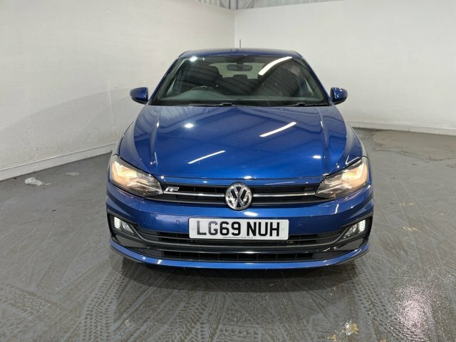 Volkswagen Polo 1.0 Tsi Gpf R-line Hatchback Eur LG69NUH Blue #2