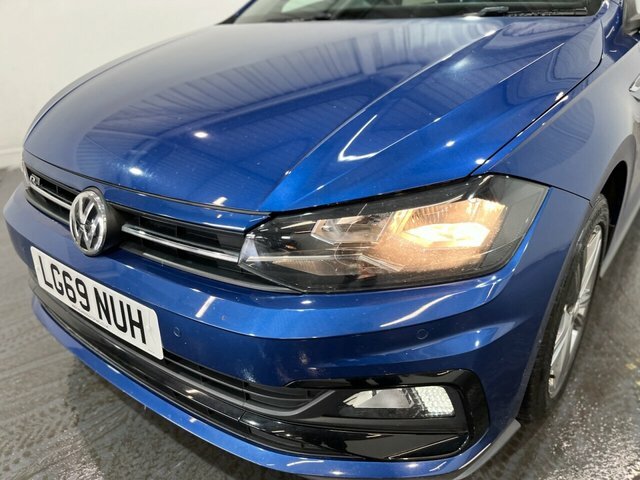 Volkswagen Polo 1.0 Tsi Gpf R-line Hatchback Eur LG69NUH Blue #4