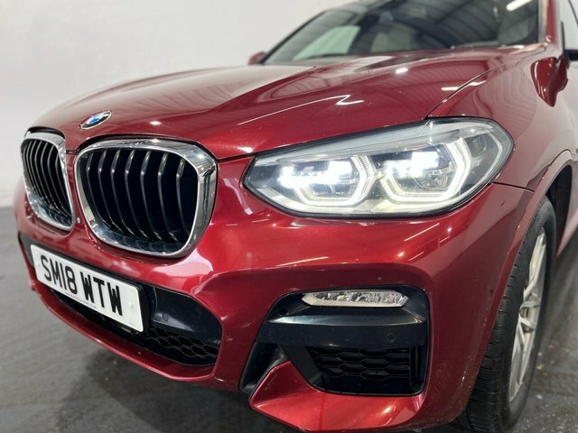 BMW X4 2.0 20D M Sport Suv Xdrive Euro 6 SM18WTW Red #4