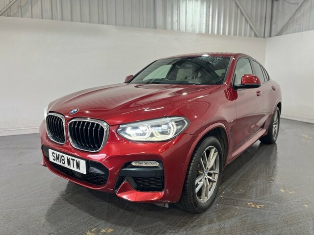 BMW X4 2.0 20D M Sport Suv Xdrive Euro 6 SM18WTW Red #3
