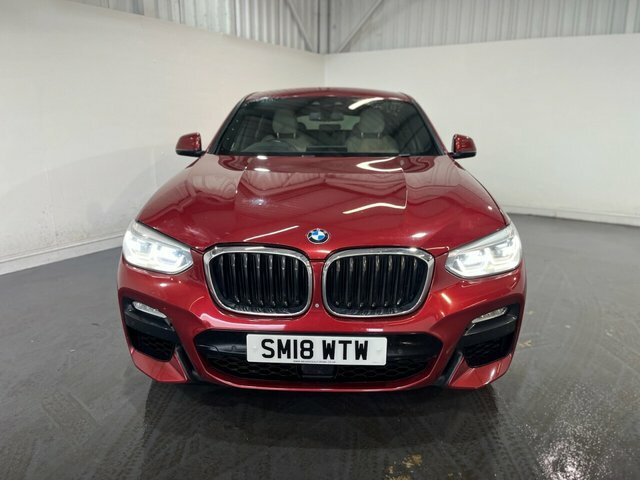BMW X4 2.0 20D M Sport Suv Xdrive Euro 6 SM18WTW Red #2