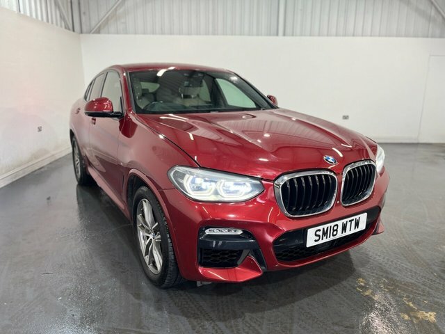 BMW X4 2.0 20D M Sport Suv Xdrive Euro 6 Red