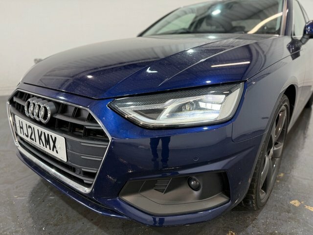 Audi A4 2.0 Tdi 30 Technik Saloon S Tronic Euro HJ21KMX Blue #4