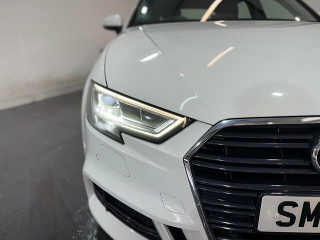 Audi A3 1.0 Tfsi 30 S Line Sportback S Tronic E SM68AEA White #5