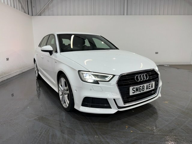 Audi A3 1.0 Tfsi 30 S Line Sportback S Tronic E White