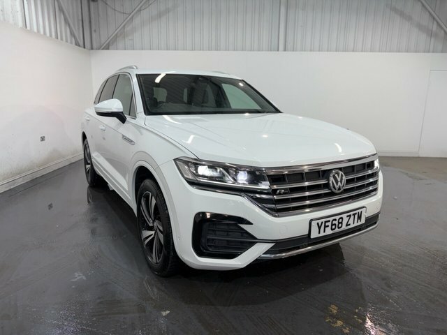 Volkswagen Touareg 3.0 Tdi V6 R-line Tech Suv Tiptronic 4M White