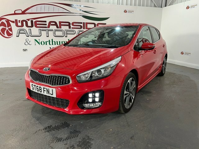 Kia Ceed 1.6 Crdi Gt-line Hatchback Euro ST68FNJ Red #3