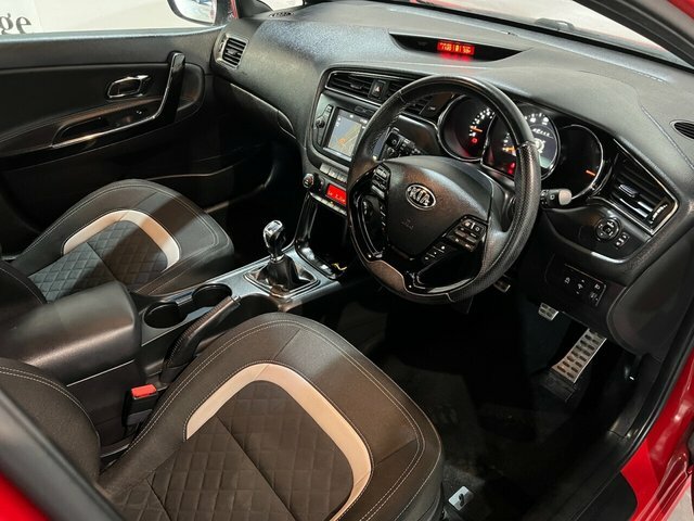 Kia Ceed 1.6 Crdi Gt-line Hatchback Euro ST68FNJ Red #4