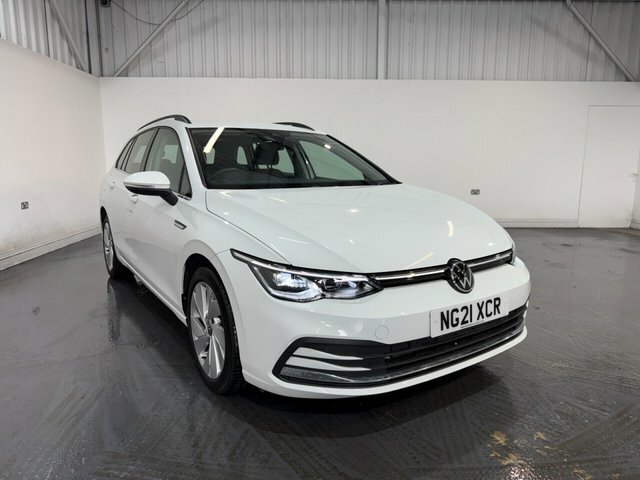 Volkswagen Golf 2.0 Tdi Style Estate Dsg Euro 6 Ss White