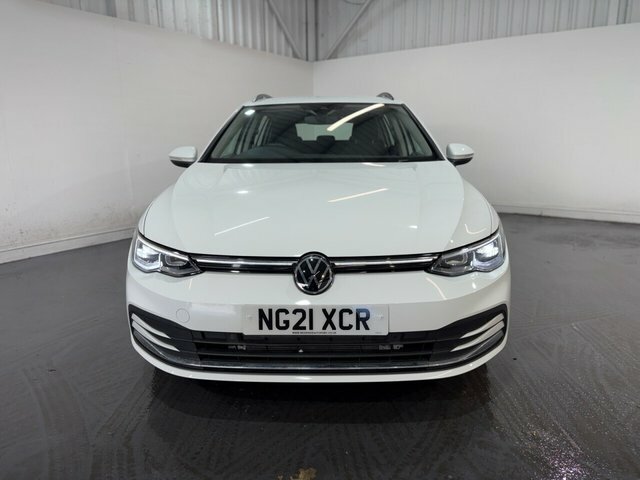 Volkswagen Golf 2.0 Tdi Style Estate Dsg Euro 6 Ss White #2