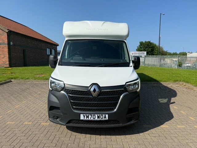 Renault Master 2.3 Dci 35 Business Loloader Luton Manu YM70WOA White #2