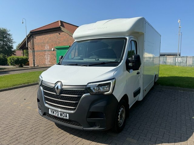 Renault Master 2.3 Dci 35 Business Loloader Luton Manu YM70WOA White #3
