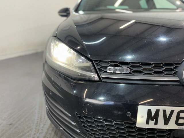 Volkswagen Golf 2.0 Tdi Bluemotion Tech Gtd Hatchback D MV66LUR Black #6