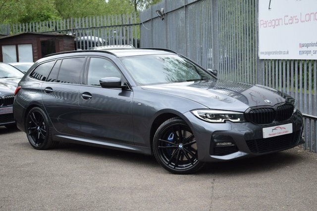 BMW 3 Series 2019 3.0 330D M Sport Touring Xdri YA69DGO Grey #4