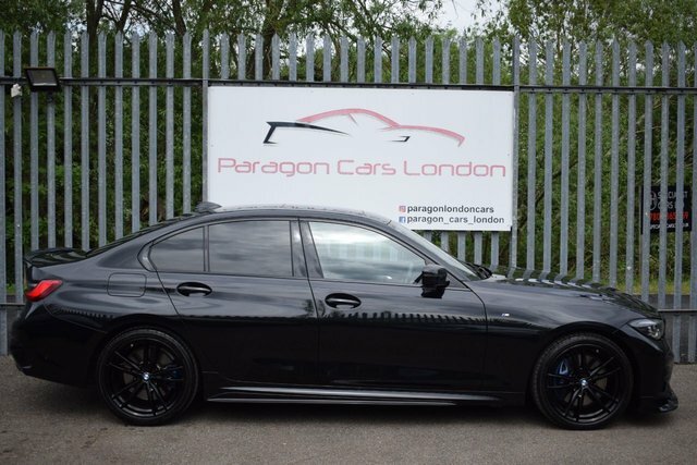 BMW 3 Series 2021 2.0 320D Mht M Sport Saloon Hybrid YB21DJU Black #6