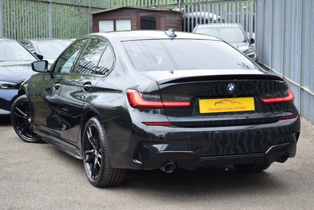 BMW 3 Series 2021 2.0 320D Mht M Sport Saloon Hybrid YB21DJU Black #3