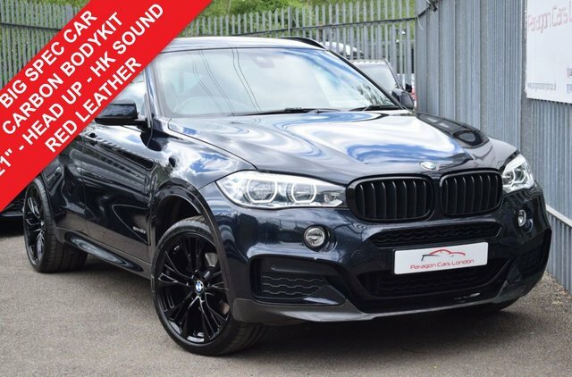 BMW X6 2018 3.0 40D M Sport Suv Xdrive Eu Black