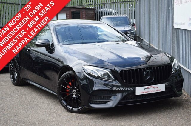Mercedes-Benz E Class 2019 2.0 E220d Amg Line Premium Plus Coupe D Black