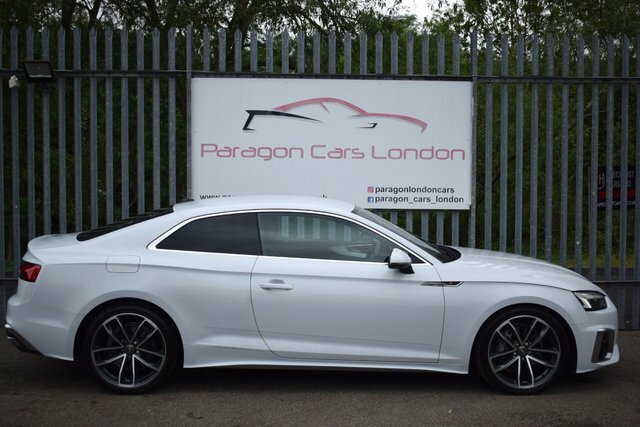 Audi A5 2020 2.0 Tfsi 40 S Line Coupe S Tronic MT70EZB White #6