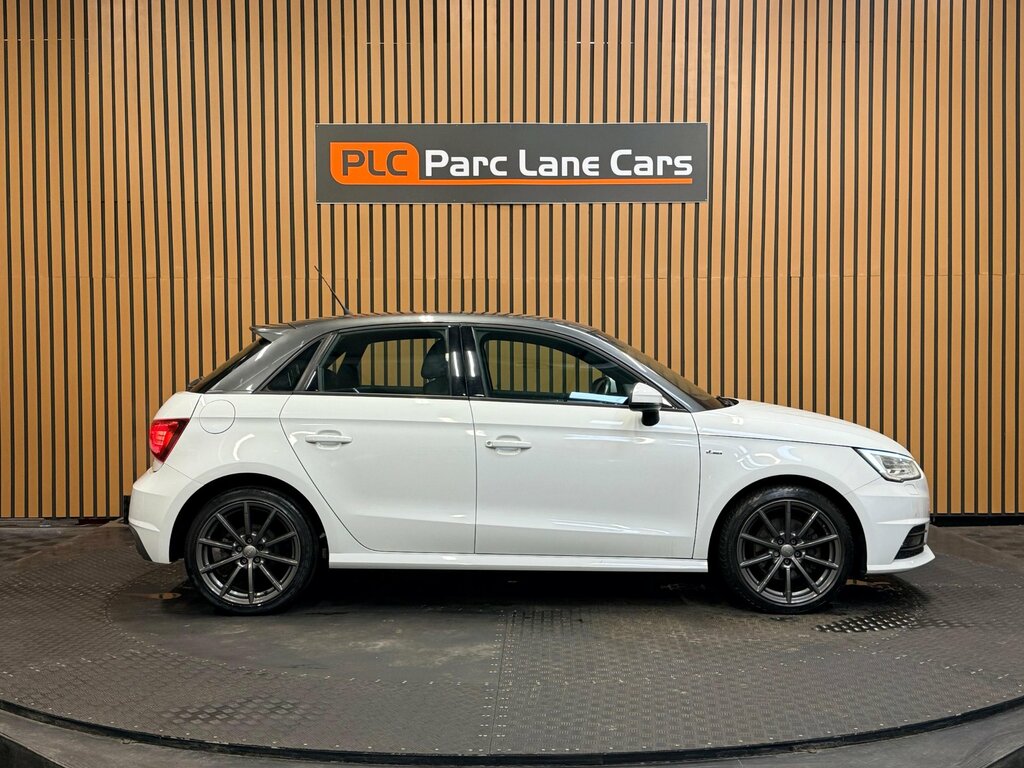 Audi A1 1.4 Tfsi S Line Sportback Euro 6 KV67YUU White #2