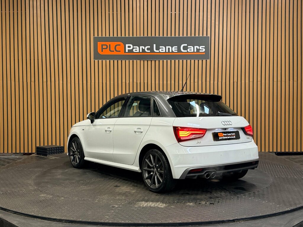 Audi A1 1.4 Tfsi S Line Sportback Euro 6 KV67YUU White #5