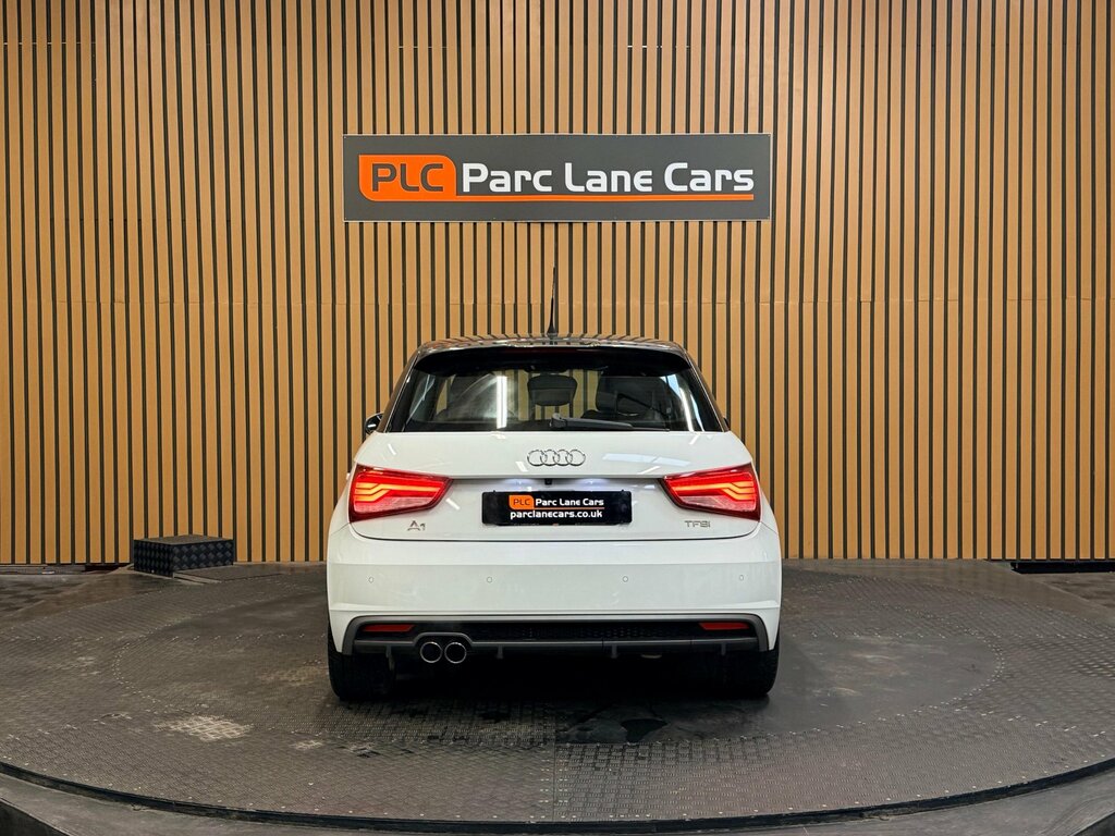 Audi A1 1.4 Tfsi S Line Sportback Euro 6 KV67YUU White #4