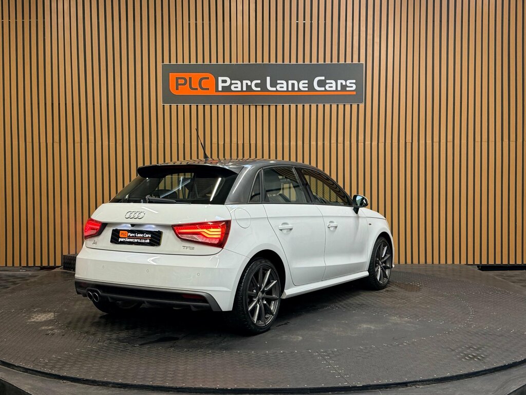 Audi A1 1.4 Tfsi S Line Sportback Euro 6 KV67YUU White #3