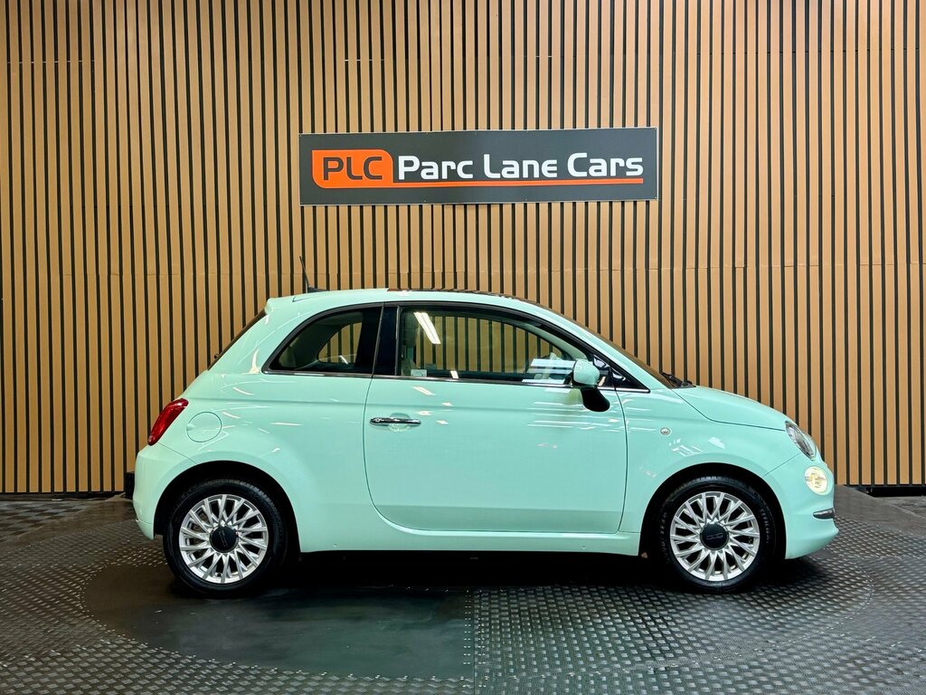 Fiat 500 1.2 Lounge Hatchback - Only 24000 Miles SF68UXY Green #2
