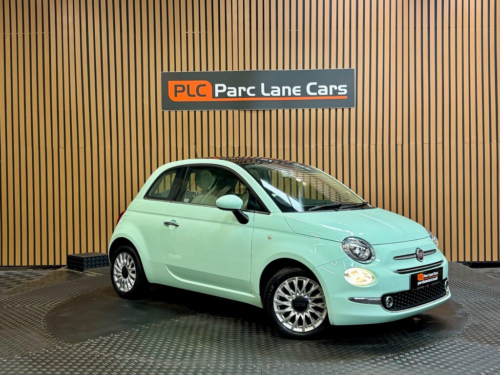 Fiat 500 1.2 Lounge Hatchback - Only 24000 Miles Green