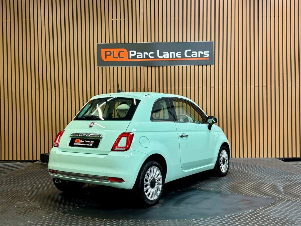 Fiat 500 1.2 Lounge Hatchback - Only 24000 Miles SF68UXY Green #3