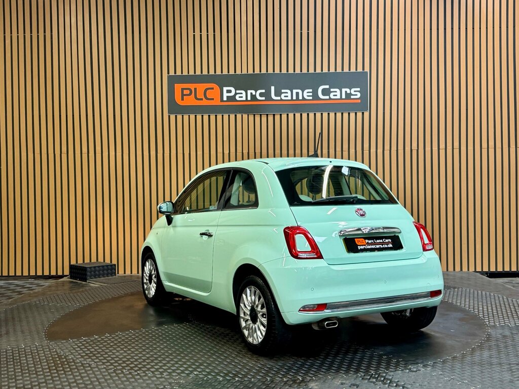 Fiat 500 1.2 Lounge Hatchback - Only 24000 Miles SF68UXY Green #4